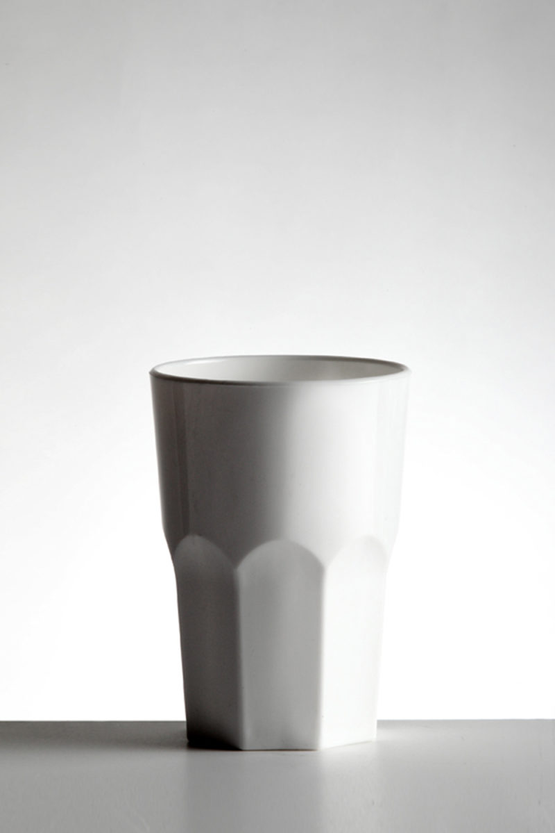 Tumbler hiball granity glass 35cl in White opaque premium unbreakable polycarbonate from Barcompagniet