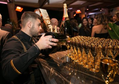 Copa de champan, vasos de plastico, irrompibles, gold, barcompagniet