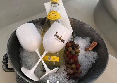 Copa de Vino, blanco, vasos de plastico irrompibles, kalua, barcompagniet.